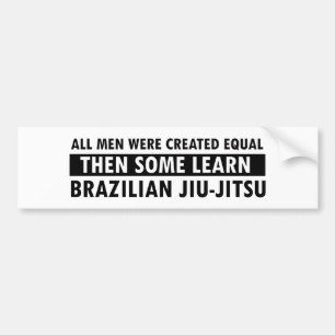 Autocollant De Voiture Conceptions de Jiu Jitsu de Brésilien