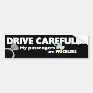 Autocollant De Voiture Conduire prudemment