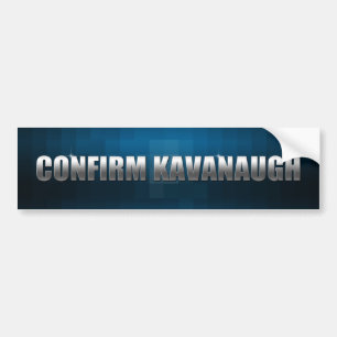 Autocollant De Voiture Confirmer Kavanaugh
