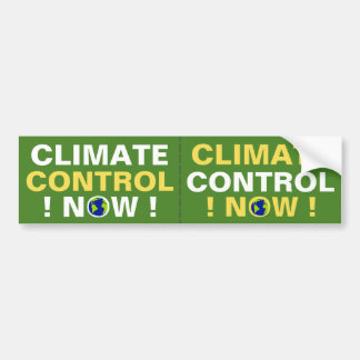 AUTOCOLLANT DE VOITURE CONTRÔLE DE CLIMAT MAINTENANT !