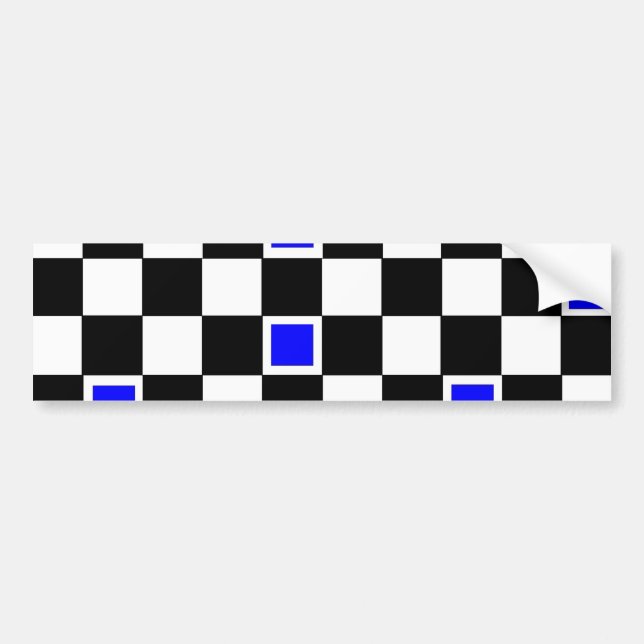 Autocollant De Voiture Contrôleurs bleus (Devant)