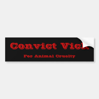 Autocollant De Voiture Convict Vick