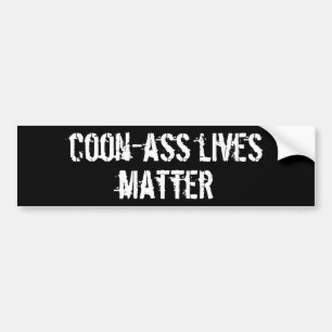 Autocollant De Voiture Coon-ass Lives