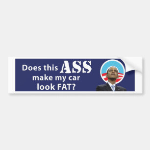 Autocollant De Voiture Copie de la voiture Fat11x3 d'Obama