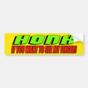 Autocollant De Voiture Cornez pour voir mon adhésif pour pare-chocs de