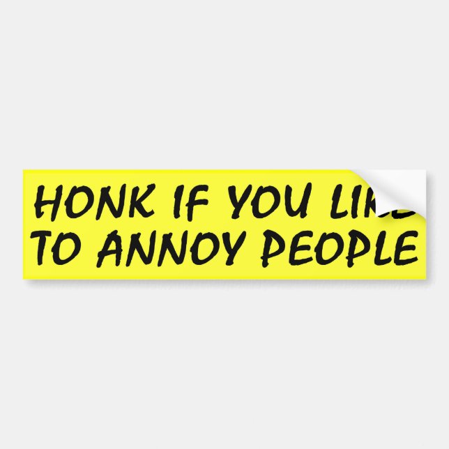 Autocollant De Voiture Cornez si vous aimez Bumpersticker (Devant)