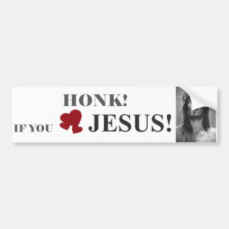 AUTOCOLLANT DE VOITURE CORNEZ SI VOUS AIMEZ JÉSUS 2