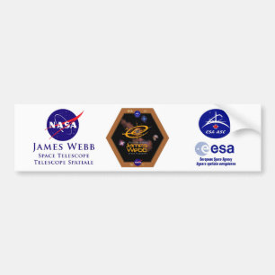 Autocollant De Voiture Correction de la NASA de télescope spatial de