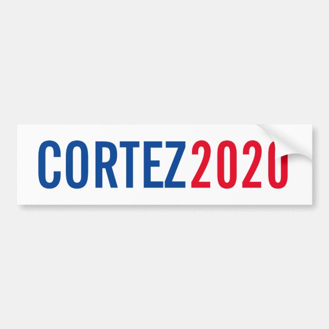 AUTOCOLLANT DE VOITURE CORTEZ 2020 (Devant)