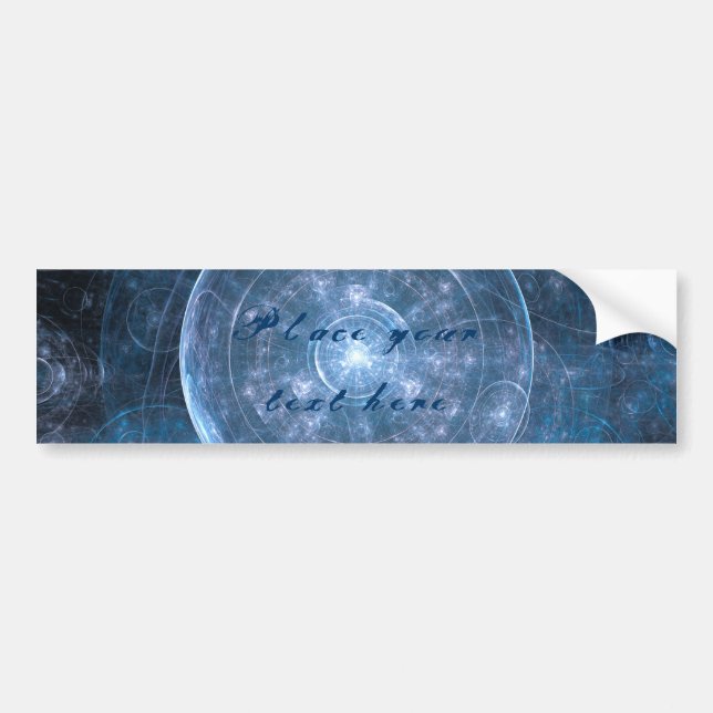 Autocollant De Voiture Cosmos Background (Devant)