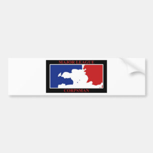 Autocollant De Voiture couleur de corpsman de ligue