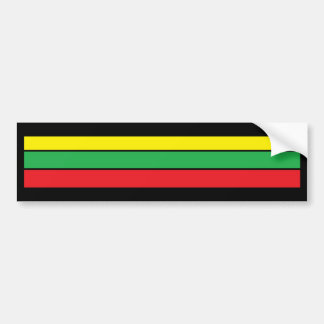 Autocollant De Voiture couleur rasta
