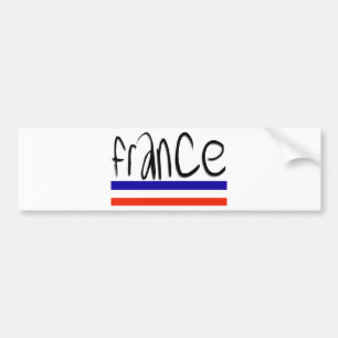 Autocollant De Voiture Couleurs de la France !