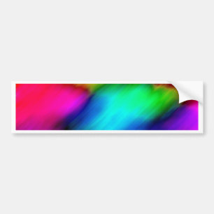Autocollant De Voiture Couleurs psychédéliques