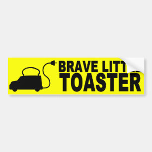 Autocollant De Voiture Courageux petit adhésif pour pare-chocs de