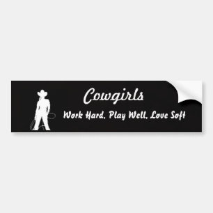 Autocollant De Voiture Cow-girls