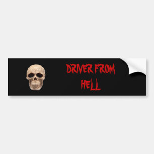 Autocollant De Voiture crâne céleste