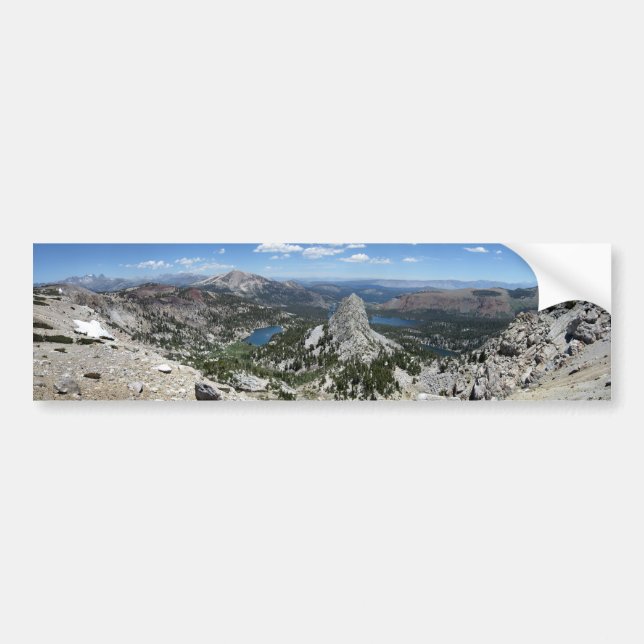 Autocollant De Voiture Crâne Cristal Mammoth Lakes Basin Mammoth Crest (Devant)