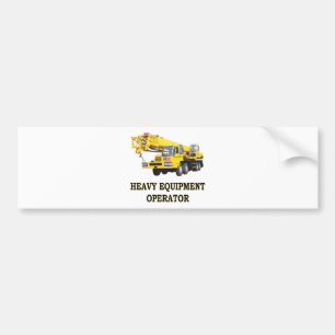 AUTOCOLLANT DE VOITURE CRANE MOBILE