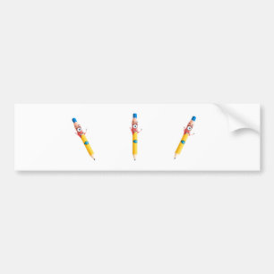 Autocollant De Voiture Crayon Anime