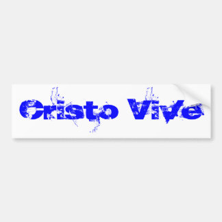 Autocollant De Voiture Cristo Vive