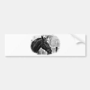 Autocollant De Voiture Croquis noir blanc
