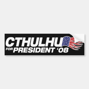 Autocollant De Voiture Cthulhu pour le Président adhésif pour pare-chocs