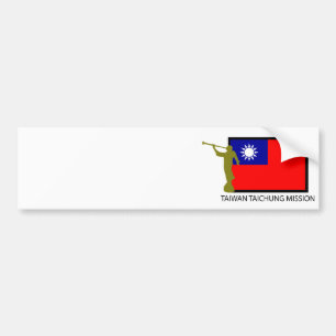 AUTOCOLLANT DE VOITURE CTR DE LA MISSION LDS DE TAÏWAN TAICHUNG