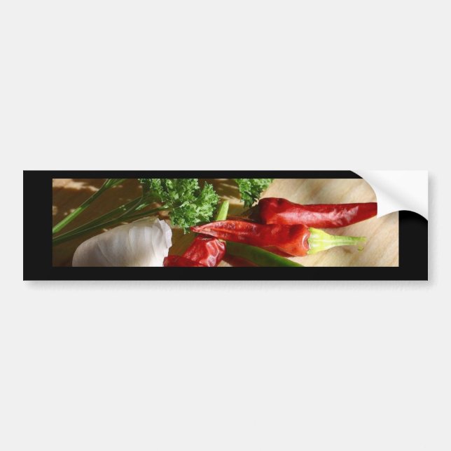 Autocollant De Voiture Cuisine épicée (Devant)