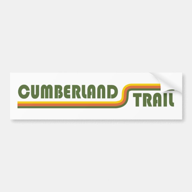 Autocollant De Voiture Cumberland Trail Tennessee (Devant)
