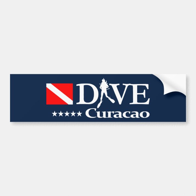 Autocollant De Voiture Curacao DV4 (Devant)