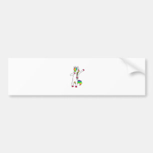 Autocollant De Voiture Dab licorne