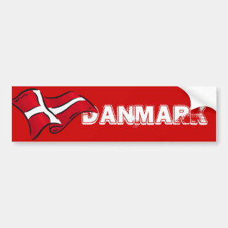 Autocollant De Voiture Danemark Soccer