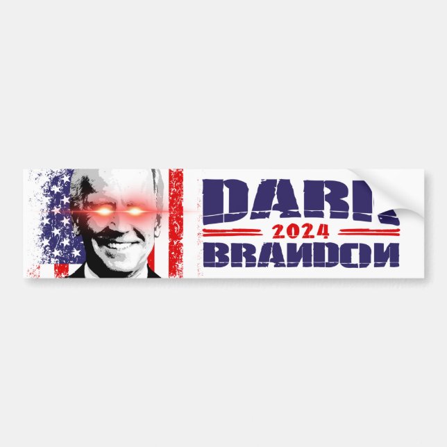 Autocollant De Voiture Dark Brandon 2024 (Devant)