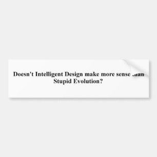 Autocollant De Voiture Darwin était intelligent, mais sa théorie n'éta