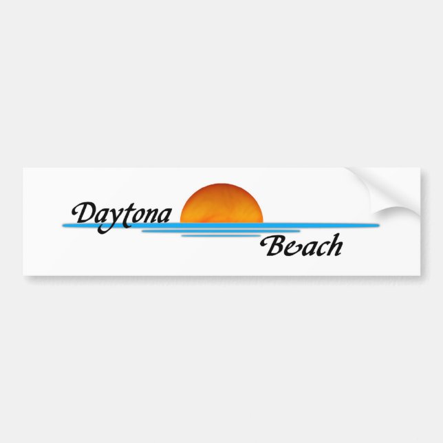 Autocollant De Voiture Daytona Beach (Devant)