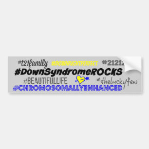 Autocollant De Voiture de hashtag adhésif pour pare-chocs de syndrom vers