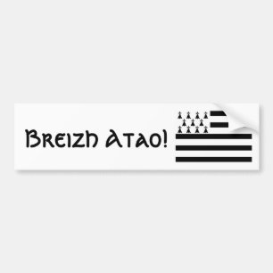 Autocollant De Voiture De la Bretagne adhésif pour pare-chocs pour