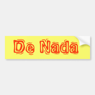 Autocollant De Voiture De Nada