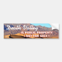 DEATH VALLEY EST PROPRIÉTÉ PUBLIQUE PAS EN VENTE