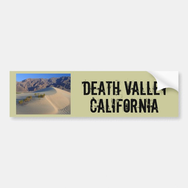Autocollant De Voiture Death Valley la Californie (Devant)