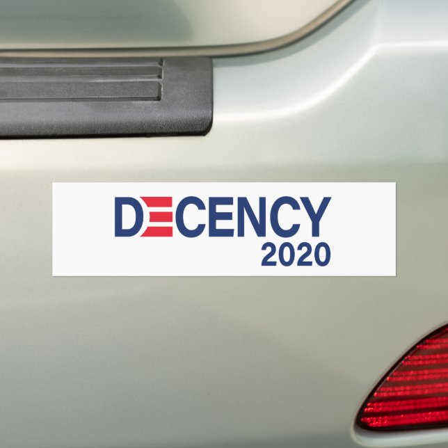 Autocollant De Voiture Décency 2020 Biden Harris 2020 Election (En voiture)