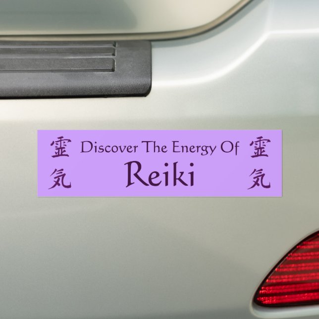 Autocollant De Voiture Découvrez L'Énergie Du Symbole Reiki (En voiture)