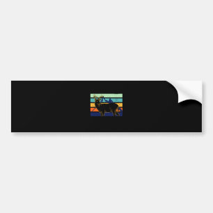 Autocollant De Voiture Deer Retro