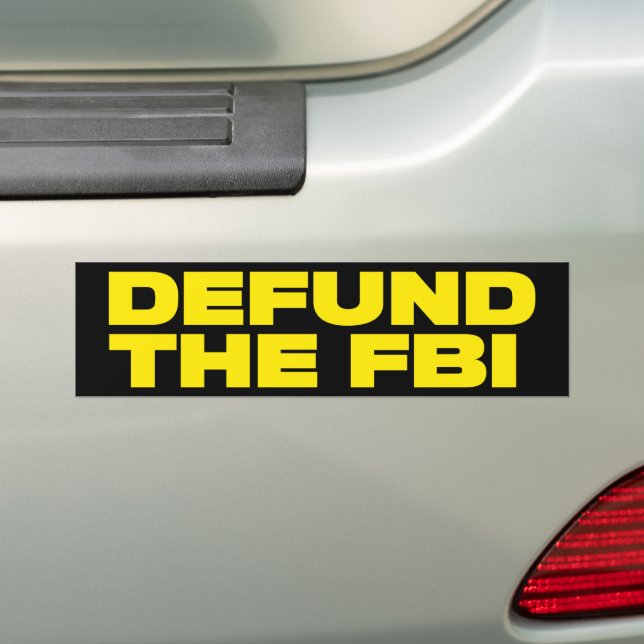 Autocollant De Voiture Défendre L'Anti-Gouvernement Du FBI (En voiture)