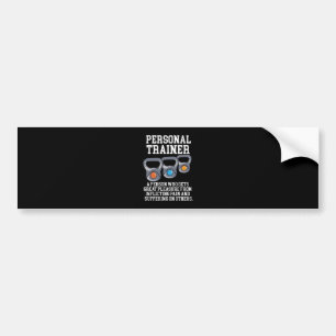 Autocollant De Voiture Définition du formateur personnel