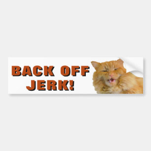 Autocollant De Voiture Dégagez le chat Meme de secousse
