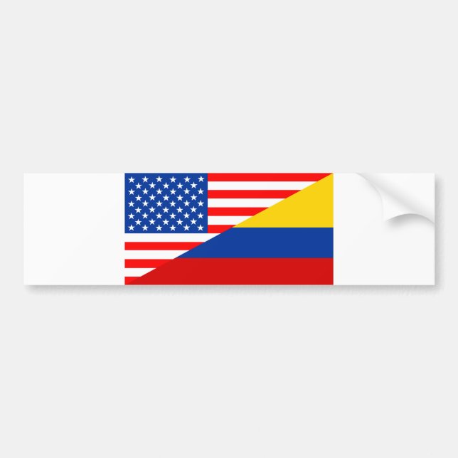 Autocollant De Voiture demi de compte des Etats-Unis de drapeau des (Devant)