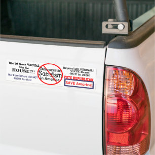Autocollant De Voiture Democratic Socialism in America Edit Election YEAR