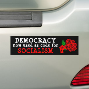 Autocollant De Voiture Démocratie